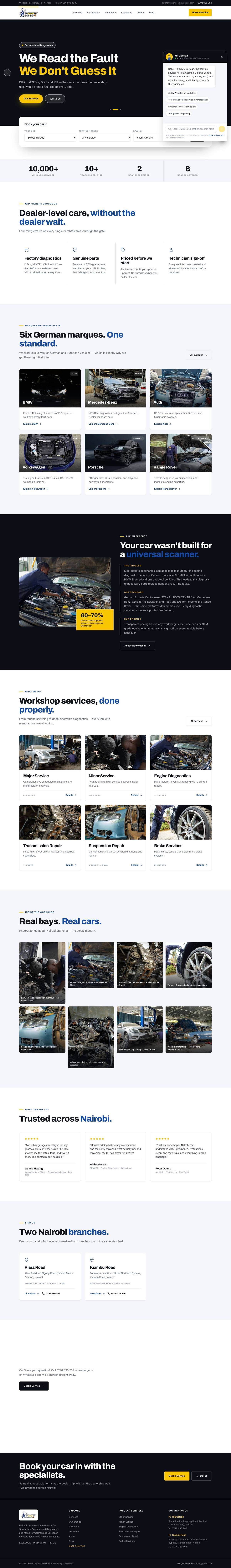 German Experts Centre website